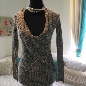 Windsor gray knit dress